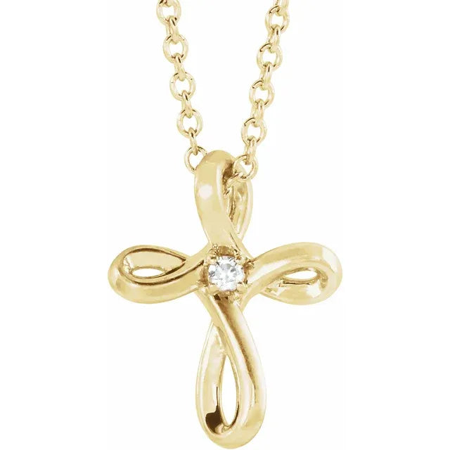 Diamond Cross Necklace