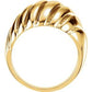 Twisted Dome Ring