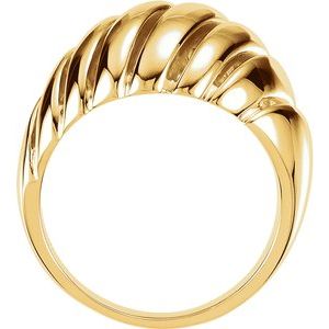 Twisted Dome Ring