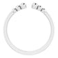 Negative Space Bead Ring